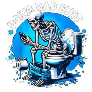 Wall Art Print Doing DAD Sh*t Home Decor Funny Art Work Office Bathroom New